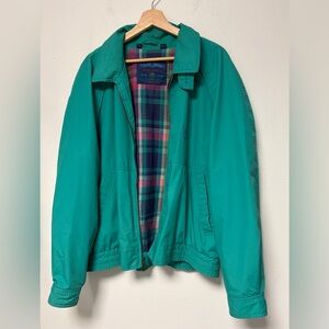 Members Only Vintage 80s Classic Racer Teal Jacket Rare Find!
Sz Large 44 Chest
